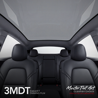 Film Kaca Mobil Elektrik Pintar untuk Kaca 3MDT Tesla Model 3/Y PW85 Langsung dari Pabrik