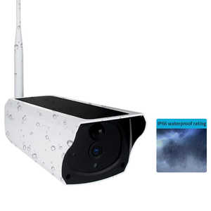 Ubox กล้องวงจรปิด2MP พลังงานแสงอาทิตย์, กล้อง IP 1080P ทรงกระสุนกันน้ำกลางแจ้งมีคุณสมบัติแจ้งเตือนในตอนกลางคืน - Product Image 5