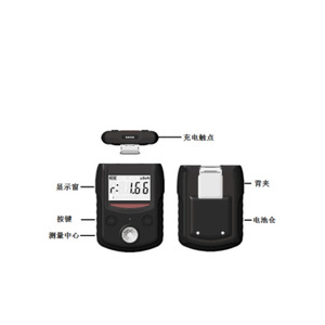 BG9130 Personal Radiation Detector 0.1-10 Sv/h Sound <b>Alarm</b> Nuclear Radiation Monitor - Product Image 2