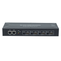 Codificador de Transmisión de Video IP 1080P HD H264 H265 con Audio AAC MP3, Soporte TS RTSP RTP Wowza, Gestión Web Portátil