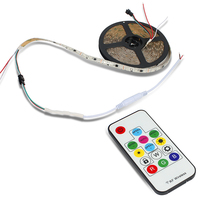 Lumière intérieure LED RV 12V DC à effet d'eau courante, lampe d'ambiance pleine couleur avec bande lumineuse de 5 m pour caravane, camping-car, motorhome