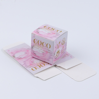 Boîte en papier personnalisée et écologique pour crème visage, avec gaufrage, pour lancement de boutiques de beauté, coffrets cadeaux de fêtes, vente transfrontalière