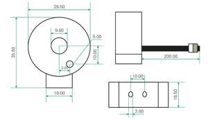 หม้อแปลงกระแสไฟฟ้ากระแสสลับ SICA600G ตัวแปลงกระแสไฟฟ้า - Product Image 2