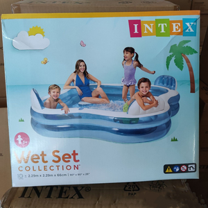 Piscine gonflable en PVC pour bébés et enfants, piscine familiale à balles océaniques, épaisseur 5 mm, grande piscine pour adultes - Product Image 3