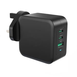 Enchufe de cargador USB C de 100W, 3 puertos, 2 USB C, 1 USB A, cargador de pared compacto PPS, adaptador de corriente de carga rápida para cubierta de vapor, interruptor - Product Image 3
