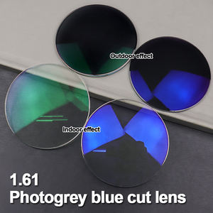 Gafas fotocromáticas giratorias con una sola visión, <span class=keywords><strong>lentes</strong></span> oftalmológicas con giro de luz azul, 1,61 - Product Image 2