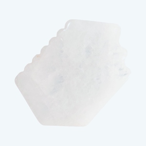 Outil de massage en quartz clair, plaque de grattage en quartz clair pour le visage, le cou, le corps entier, massage de la peau - Product Image 3