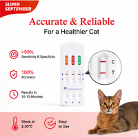 KIT Tes FIPV Tes FIP Kartu Deteksi Peritonitis Infeksi Kucing FIPV untuk Kucing