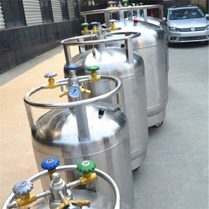 ภาชนะ LN2ทนต่อการกัดกร่อน YDZ-200ถังเก็บไนโตรเจนแช่แข็งด้วยแรงดัน200L สำหรับการแช่แข็งอย่างรวดเร็ว - Product Image 4