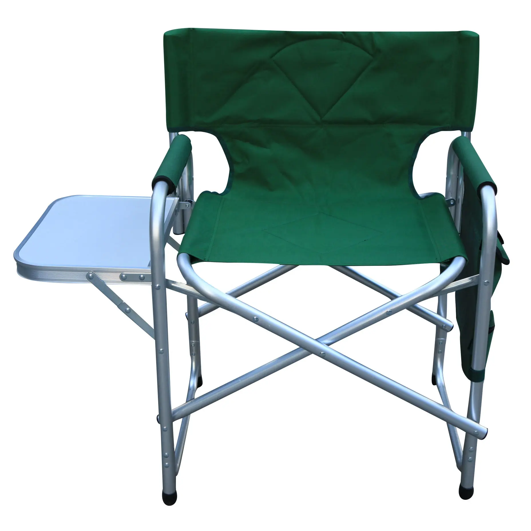 Camping Relax Folding Oxford Aluminum Director ChairとSide TableとPocket