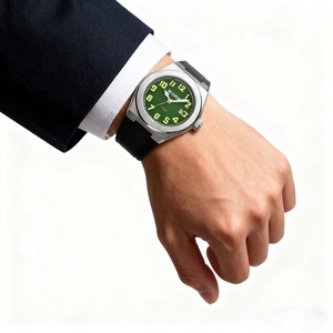 Relojes de Cuarzo con Correa de Goma para Hombre, Relojes de Pulsera Deportivos de Cuarzo Resistentes al Agua hasta 50 Metros - Product Image 6