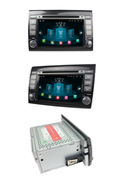 Pour Fiat 7' Android Bravo (198) 2007-2014 Système multimédia de voiture Carplay GPS WIFI Radio Stéréo Lecteur DVD de voiture