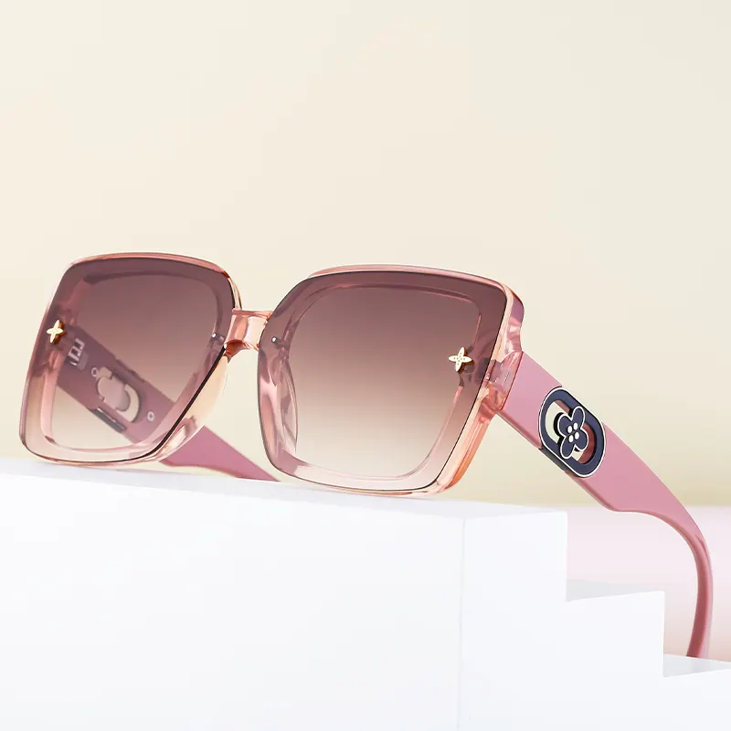 Partagas Fashion Trend ing Stilvolle Designer Berühmte Marke Clover Square UV400 Frauen Weibliche Sonnenbrille Shades Sonnenbrille