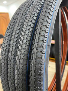 Chambre à air de vélo KUMA de fabrication vietnamienne, de haute qualité, en caoutchouc naturel, 26x1x3-8, garantie 12 mois, tout-terrain - Product Image 2