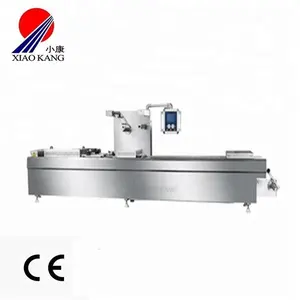 beef packing DLZ-420E Automatic thermoforming vacuum packaging machine with servo system for inkjet printer or Laser printer