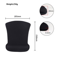 Repose-poignets ergonomique de style anime OEM d'usine avec coussin en mousse souple et base en caoutchouc antidérapante