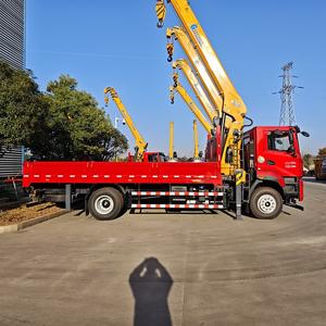Grue hydraulique montée sur <span class=keywords><strong>camion</strong></span> Dongfeng de haute qualité, nouvelle, en vente chaude, 18T, 31m, Euro 3, avec prix d'usine, livraison rapide en stock - Product Image 3