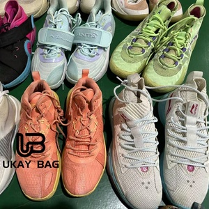 Zapatillas de deporte de marca china de nuevo estilo, zapatillas de baloncesto masculinas informales deportivas usadas al por mayor a granel, zapatillas de deporte de segunda mano, zapatillas de deporte de segunda mano - Product Image 1