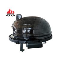 Grill Kamado portable de 12 pouces au design exclusif pour table, idéal pour un cadeau d'Halloween