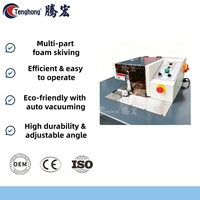 Machine de découpe de mousse EVA, machine à refendre les semelles intérieures en mousse, machine de découpe sous vide écologique