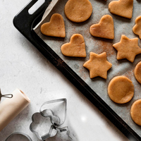 Mini coupe-biscuits carré rond en forme de géométrie en acier inoxydable coupe-biscuits pour biscuits Biscuit pâtisserie pâte tarte