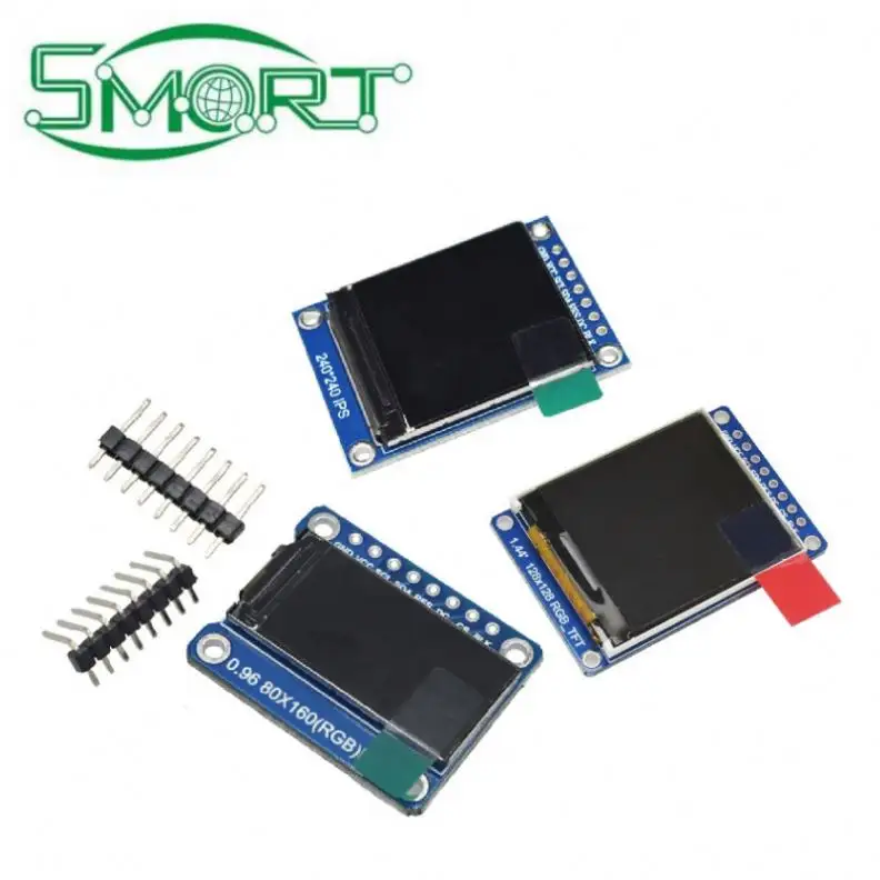 1.8 st7735 tft lcd HD SPI 0.96 אינץ' 1.3 אינץ' 1.44 אינץ' 1.8 אינץ' tft מודול תצוגת lcd st7735s