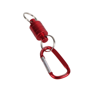 Soporte Magnético para Redes de Pesca con Mosca, Mosquetón Magnético para Redes de Pesca (Rojo) - Product Image 1