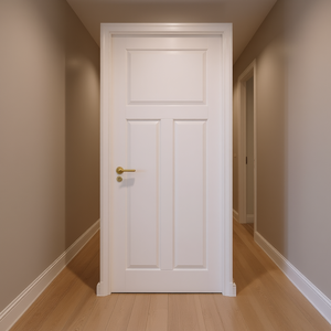 Puerta Interior de Madera Sólida de 24 x 80 Pulgadas, Estilo Tradicional, Pre-Imprimada, para Cocina, Modelo D0100XUMICA - Product Image 3