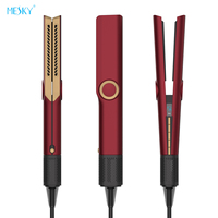 Mesky populaire chinois écran tactile girly thérapie moderne soyeux haute chaleur en céramique lissage cheveux lisseur accessoires