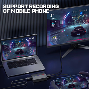 Tarjeta de Captura de Video RGB para Transmisión <span class=keywords><strong>en</strong></span> Vivo, USB 3.0 Tipo-C, Grabadora de Video 4K MP4 VHS - Product Image 5