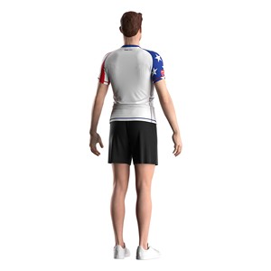 Rashguard de la série nationale d'élite masculine américaine, NO GI, PRO, confiance et fierté d'un maître des arts martiaux - Product Image 6