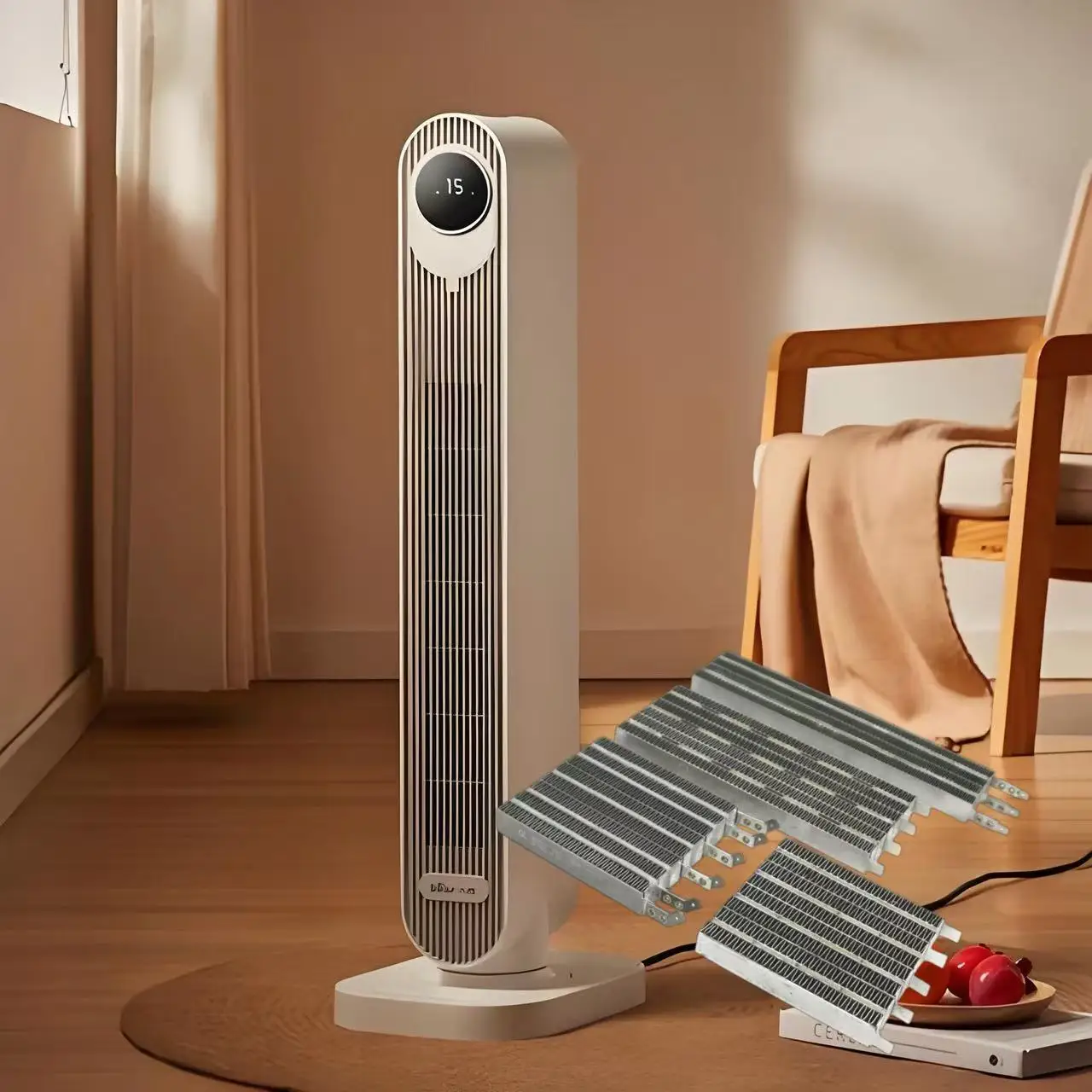 PTC Thermistor Heating Element 100-220V Electric Heater With 10W-4500W Power For Household Use