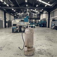 Pompe submersible en fonte anti-colmatage à grand débit pour l'évacuation des eaux usées et des déchets