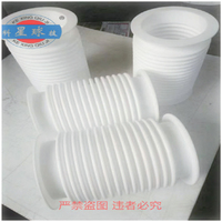 Junta de Expansión Axial Simple con Pintura Anticorrosión, Brida de Baja Presión para Sistemas de Tuberías Químicas y Petroquímicas