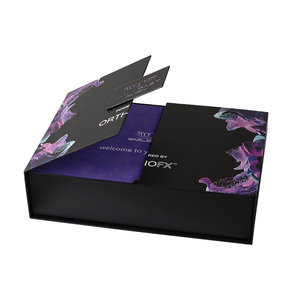 مخصص التجنيب أليجنر حالة التعبئة والتغليف من الورق المقوى المغناطيسي مزدوج الباب صندوق أسنان الأسنان واضح قوس تقويم الأسنان صندوق أليجنر - Product Image 2