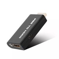 Adaptador Convertidor de PS2 a HDMI 1080P con Conector de Audio de 3.5mm, Plug and Play para Modelos de PlayStation 2, Monitor de TV HD, Todos los Modelos de PS2