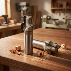 Forets diamantés PCD de qualité supérieure pour le travail du bois et la menuiserie industrielle, idéaux pour le contreplaqué en atelier. - Product Image 1
