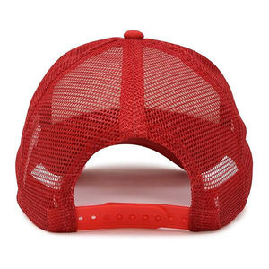 Sombrero de camionero con parte trasera de malla transpirable frontal de espuma de poliéster de 5 paneles de calidad superior - Product Image 3