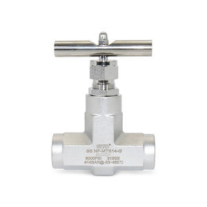 High-Temperature High-Pressure One-Piece Forged <b>Needle</b> <b>Valve</b> with High-Welding Manual Control for Water and Oil Media - Product Image 1