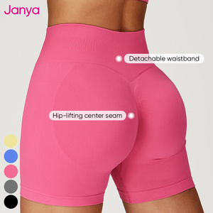 Jayan Tùy Chỉnh Liền Mạch Thể Thao Tập Thể Dục Phòng Tập Thể Dục Thiết Lập Phụ Nữ Xl Scrunch Chiến lợi phẩm Quần Short Áo Ngực Đào Tạo Ngoài Trời Phù Hợp Với Tập Thể Dục Chạy Yoga Mới - Product Image 6