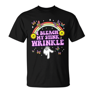 Camiseta I Bleach My Stink Wrinkle, camiseta con gráfico divertido y humorístico para adultos, talla Unisex S a XXL - Product Image 2