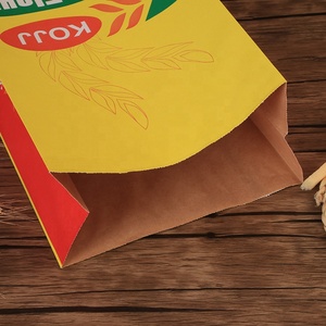 Großhandel Biologisch Abbaubare Maßgefertigte Taschenanhänger Wiederverwendbare Lebensmittel-Aufbewahrungsbeutel 1KG 5KG Mehlverpackungsbeutel für Kleinunternehmen Reispapierbeutel - Product Image 4