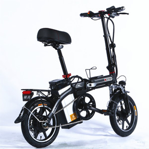 Bicicleta Plegable con Motor Trasero sin Escobillas de 350w, Batería de Litio Portátil de 15ah, Neumáticos Anchos de Aluminio, Mini Bicicleta para Adultos, Diseño Plegable FW-14 - Product Image 6