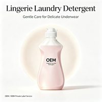 Deterjen Pakaian Dalam Bebas Noda White Label Lembut untuk Kain Delikat