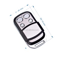 YET046-T 433.92Mhz Télécommande universelle pour porte de garage, code roulant et code fixe, marché turc, duplicateur