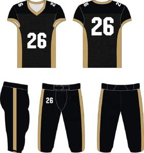 Uniformes de Football américains imprimés personnalisés, en Polyester, ensembles d'uniformes de sport américains - Product Image 2