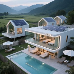 Cápsula Espacial de Fábrica Original para Estadías, Habitación Panorámica con Estructura de Acero <span class=keywords><strong>y</strong></span> <span class=keywords><strong>Cielo</strong></span> Estrellado, Cabaña Móvil Exportable para Acampar en Zonas Escénicas - Product Image 1