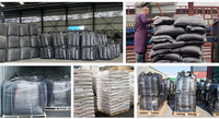 Charbon actif en poudre de bois, adsorbant, agent chimique auxiliaire, 200 mesh, tensioactif, pureté 99,9 % pour la décoloration du diesel