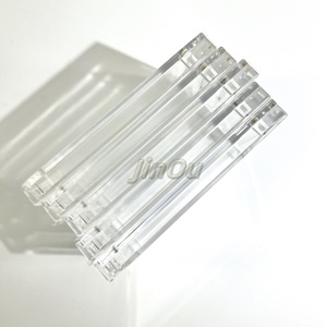 200pt Grosir Kartu Tebal Transparan Rigid <span class=keywords><strong>Toploader</strong></span> One Touch Case Protector Magnetic Card Holder JO-R-0616 - Product Image 1