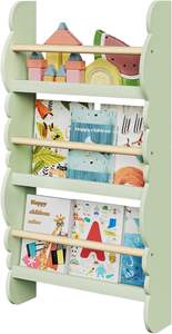 Estantería para Niños, Estante de Pared, Librería <span class=keywords><strong>Infantil</strong></span> de 3 Niveles, Estante de Almacenamiento y Exhibición - Product Image 3